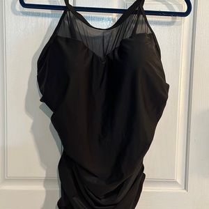 NWT Women’s Swim Suit Black Plus Size 2XL